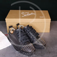Christian Louboutin 'Gun Metal' Junior Spikes (41) ♠️
