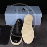 Lanvin ‘Black Suede' Lak Toe (40) 💂🏼♀️