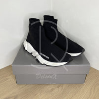 Balenciaga Speed Tranies 'Black & White' (42) 🏃🏽♂️