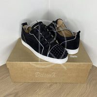 Christian Louboutin 'Black Mat' Junior Spikes (41.5) 💃🏽