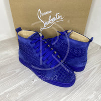 Christian Louboutin 'Atlantic Mat' Louis Flat Spikes High Tops Herre (41) 🧵