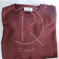 Acne Studios Sweatshirt Crewneck ‘Bordeaux’ (S) 🐙
