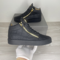 Giuseppe Zanotti Sneakers, London Double Zip Mid 'Black' (41)