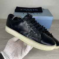 Lanvin Sneakers, 'Leather Black' Leather Toe (39)