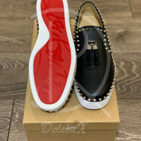Christian Louboutin 'Rivapik Calf' Pik Boats (44.5) 🥶