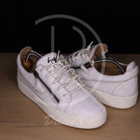 Giuseppe Zanotti 'OFF WHITE' Crocodile Frankie (44) 🐊