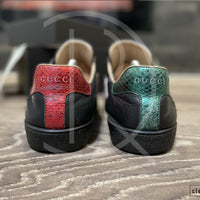 Gucci Ace 'Flames' Black Leather (41.5) ⚡️