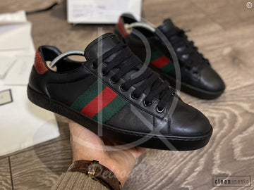 Gucci Ace 'Black Leather' Classic (41) 💼