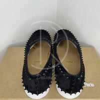 Christian Louboutin 'Black Suede' Pik Boat (42.5) 🖤