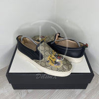 Gucci GG Supreme 'Tiger' Slips Ons Herre (42.5) 🛥