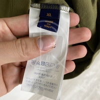 Louis Vuitton 'Damier P' Army Green Herre T-Shirt (XL) 🫒