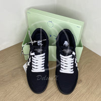 OFF-WHITE logo-patch low-top Vulcanized Sneakers (43) 🦙