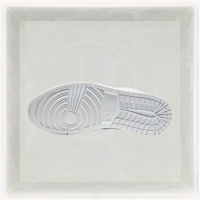 Nike Sneakers, Air Jordan 1 Low 'Triple White' Tumbled Leather 🤍