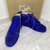 Christian Louboutin 'Atlantic Mat' Louis Flat Spikes High Tops Herre (41) 🧵