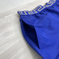 Versace Badeshorts, Boxer Lungo Mare Uomo 'Greca Border' Herre Badeshorts (Small)