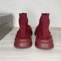 Balenciaga Sneakers, 'Red Flame / Burgundy' Speed Trainers Herre Sneakers (42) 😇