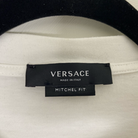Versace Hvid 'Greca' Herre T-shirt (XS) 🎉