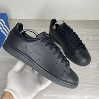 Adidas Sneakers, Stan Smith All Black (43 1/3)