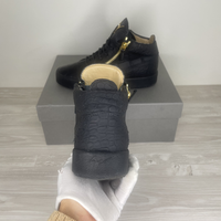 Giuseppe Zanotti Sneakers, London Double Zip Mid 'Black' (41)