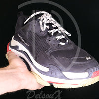 Balenciaga ‘Black&Red’ Tripple S (42) 👹