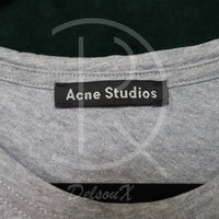 Acne Studios T-Shirt Nash Face ‘Grey’ (M) 👽