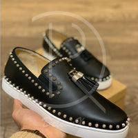 Christian Louboutin 'Rivapik Calf' Pik Boats (44.5) 🥶