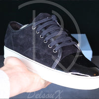 Lanvin ‘Black Suede' Lak Toe (40) ⬛️