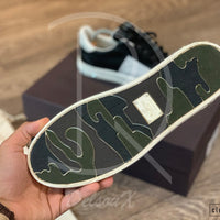 Valentino 'Flycrew' Black Leather (40) 🌤