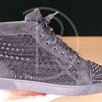 Christian Louboutin 'Black Suede' Louis Orlato Flat (43.5) 🥵