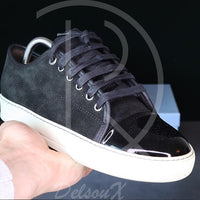 Lanvin ‘Black Suede' Lak Toe (39) 🖤