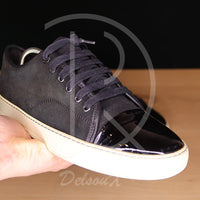 Lanvin 'Black Suede' Lak Toe (41) 🕴🏼