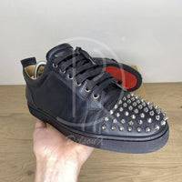 Christian Louboutin 'Gun Metal' Junior Spikes (42.5) ⛓