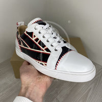 Christian Louboutin 'Louis Junior Orlato' sneakers in leather with logo print (42.5) 🥶