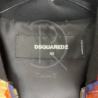 DSQUARED2 Silk Flower Herre Bomber Jakke (50) 🪓