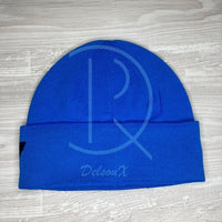 Givenchy 'Ripped Blå Logo' Uld Hue Unisex (One Size) 🥶