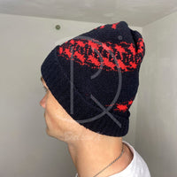 Givenchy 'Rød' Logo Uld Hue Unisex (One Size) 🤗