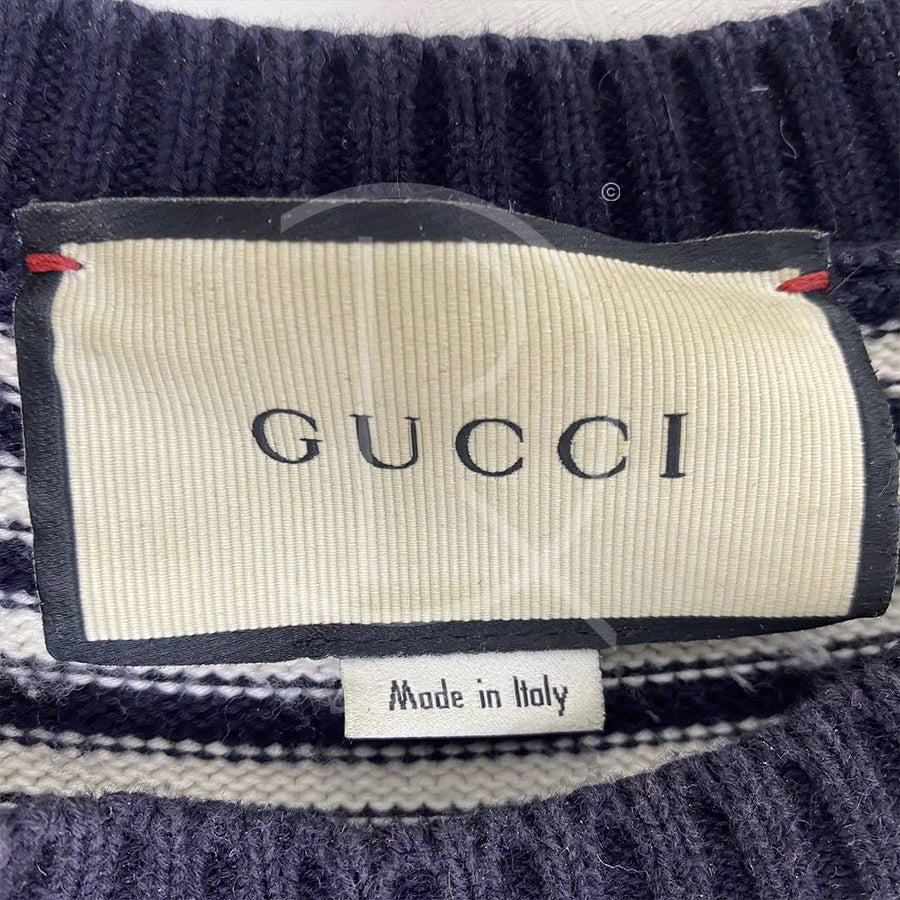 Gucci GG Stripe Sweatshirt Herre (S) 🌹
