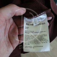 Acne Studios Sweatshirt Crewneck ‘Bordeaux’ (S) 🐙