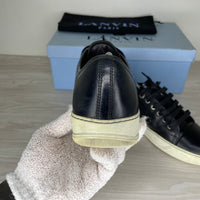 Lanvin Sneakers, 'Leather Black' Leather Toe (39)