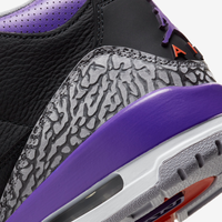Nike Sneakers, Jordan 3 Retro ‘Black Court Purple’