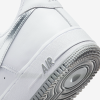 Nike Sneakers, Air Force 1 '07 Low ‘Color of the Month White Metallic Silver’