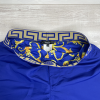 Versace Badeshorts, Boxer Lungo Mare Uomo 'Greca Border' Herre Badeshorts (Small)