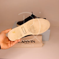 Lanvin 'Black Suede' Mat Toe (41) 🌻