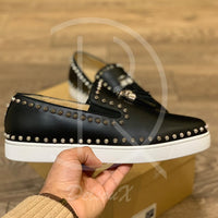Christian Louboutin 'Rivapik Calf' Pik Boats (44.5) 🥶