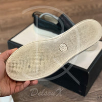 Gucci Black 'Signature' Slip-On (43) 🐿