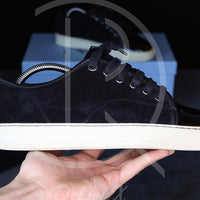 Lanvin 'Black Suede' Lak Toe (39) 👟