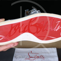 Christian Louboutin 'Multi Silver' Junior Spikes (41) 🪙