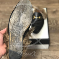 Gucci "Princetown" Fur Loafers (G7 / EU 41) 👟