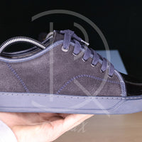 Lanvin 'Navy on Black' Lak Toe (40) 👨🏽✈️