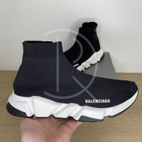 Balenciaga Speed Tranies 'Black & White' (42) 🏃🏽♂️